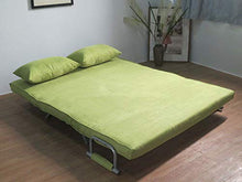 ITALFROM Divano Letto Sofà Bed Verde Divani 153x69x82h Divanetti Divano Letto 2 Piazze cod.4033