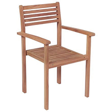 vidaXL Sedie da Giardino 2 pz con Cuscini Neri Massello di Teak