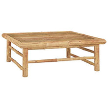 FAMIROSA Set Divani da Giardino 4 pz con Cuscini Grigio Scuro in Bambù-8244