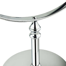Beddingleer, specchio da trucco a doppio lato con lato ingrandente, 20,3&nbsp;cm, ingrandimento 1x e 10x