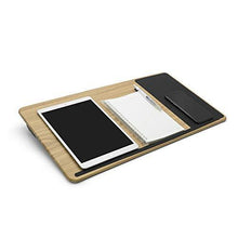 ergomi, Lapdesk per la casa, l'ufficio con morbido cuscino, bifacciale, ideale per l'utilizzo di laptop, grande, legno. - Arredi Casa