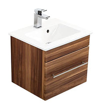Mobile bagno con lavabo Villeroy & Boch Venticello 50cm noce
