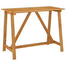 vidaXL Set da Bar da Giardino 5 pz in Legno Massello di Acacia