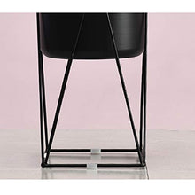 Stand Pianta in Metallo in Ferro Battuto Stand Flower Garden Home Office Display Stand Decorazione Indoor (Nero) Hyococ (Size : Big)