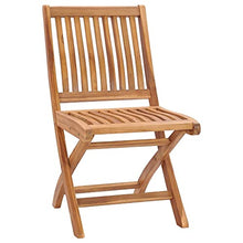 vidaXL Sedie da Giardino 2 pz con Cuscini Neri in Massello di Teak