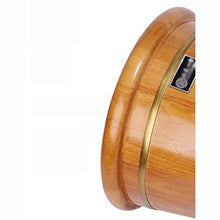 YLL Canna per pediluvio Oak Foot Tub, 26 Cm di Altezza, Piede Vasca E Pediluvio con Coperchio for Durevolezza