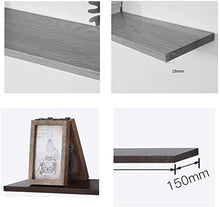 Una partizione di Legno Solido Mensola Rack Display Piccole Piante di Alta qualità Articoli Grain Store CD White Oak Legno, Materiale: (Size : 1200mm)