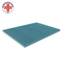 Dormiland Topper Correttore Materasso in Memory Altezza 4 cm Memory Foam Sfoderabile Aloe Vera Magnetoterapia Dispositivo Medico (160x190)