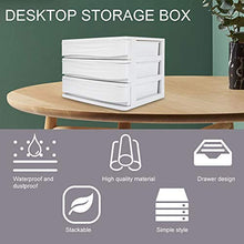 Cassetto, Multi Funzionale Impilabile Da Tavolo Multiuso Impilabile da Tavolo da Gestione Organizzatore Collezione di Contenitori per Il Trucco
