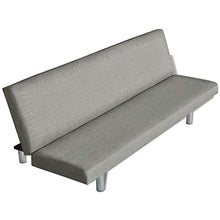 vidaXL Divano Letto Ospiti Pieghevole Grigio Arredo Salotto Soggiorno Sofà