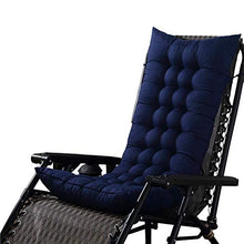 Lounge Cuscino in Cotton per Sedia A Dondolo Confortevole Cuscini Lungo per Sedia Pieghevole,Sedia in Rattan (125 X 45 X 8 Cm)