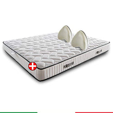 Materasso memory ortopedico SFODERABILE semirigido con Cuscini per le gambe memory in PROMOZIONE – GIGLIO H22/23 165x195 cm
