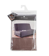 Fodera, rivestimento per divano letto, Copridivano letto - 100% cotone - Color TORTORA
