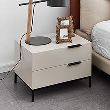 Comodini Creativo Luce Moderno Semplice Armadio di immagazzinaggio da Letto di Legno Solido