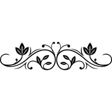 T-MK319 - Adesivi per testiera del letto, 35 x 140 cm, colore: Nero