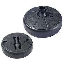 qkdop Cortile per Ombrellone Rotondo da 38 Mm con Supporto per Ombrellone E Giardino Esterno