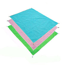 Eantpure Cuscino autoguidante per Spiaggia da Esterno Portatile da Mare Camp-Green_1.5 * 1.5m