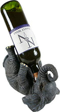 Nemesis Now Guzzlers - Portabottiglie di vino, 21 cm, colore: Grigio