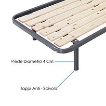 SomnusSana Rete Ortopedica a Tavole per Materasso Una Piazza e Mezza Misura 120x190 h40