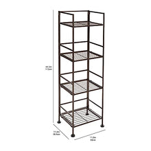 Amazon Basics - Scaffale in ferro a 4 ripiani