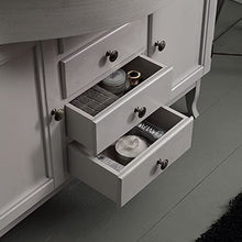 Kiamami Valentina MOBILE BAGNO SHABBY A TERRA NIZZA CON LAVABO E SPECCHIO