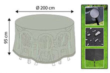 Gartenpirat Telo Copertura mobili Giardino (Tondo) de Ø 200 x 95 cm