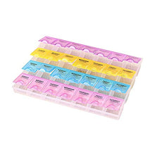2pcs 7 Giorni Am Pm Pillola Box Medicina Tablet Dispenser Organizzatore Settimanale Di Stoccaggio