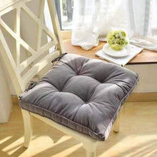 xmwm - Cuscino da seduta con lacci, per interni ed esterni, per casa e giardino, colore zucca, 30 x 43 cm, grigio, 30 x 43 cm