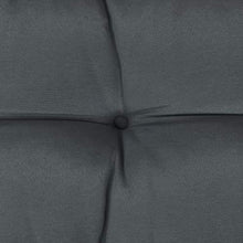 Beautissu Cuscino per spalliera di divani per bancali o Pallet Eco Style - 120x40x10-20cm Schienale per Divano - Grigio