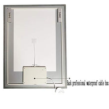 Mirror Specchio Smart One-Touch, Specchio da Bagno, Specchio a LED, Specchio da Bagno, Specchio antiappannamento e antiappannante, Specchio da Toilette
