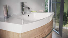 Mobile bagno curvo Bella 100cm rovere chiaro
