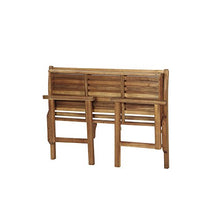 Siena Garden Panchina Pieghevole, lovera, Marrone, 59.5 x 120 x 90 cm, 508761