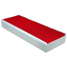 EVERGREENWEB Materasso in MEMORY FOAM 90x200 cm & Waterfoam ORTOPEDICO alto 22 cm con Cuscino Letto GRATIS Lastra Massaggiante, Rivestimento Bianco SFODERABILE per Reti e Letti