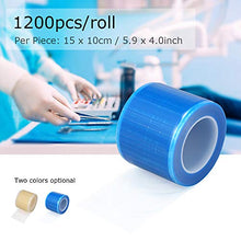 1200pcs / roll Pellicola protettiva eliminabile del film protettivo dentario di plastica Membrana di isolamento materiale orale di plastica del materiale medico 10 * 15cm
