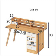 JINPENGRAN Scrivania per Computer con scrivania per Ufficio,100 * 50cm