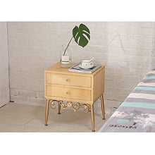 SLL- Comodini Moderna Legno Solido Comodino Fianco con Forte Portata for Camera da Letto, Studio, ECC