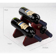 KITER Portabottiglie per Vino Scaffale per Vino in Legno Scaffale per Vino da appoggio e da appoggio per Cucina, Sala da Pranzo, Armadio per dispensa, espositore per Bar (Color : F)