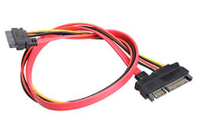 SaySure - 22 Pin Male to Female 7+15 Pin SATA Data Power Combo