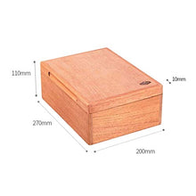 SMEJS Cedar Cigar Humidor - Portable Pine Cigar Cabinet Grande capacità a Due Cigar Humidor