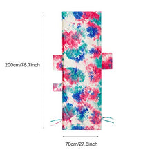 Telo coprisedia da spiaggia con tasche laterali, lavabile in microfibra, per piscina, giardino, spiaggia – 200 x 70 cm