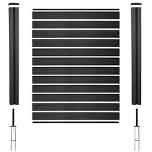 Mendler Frangivento 2X Pannelli Privacy Sarthe WPC 376cm Antracite