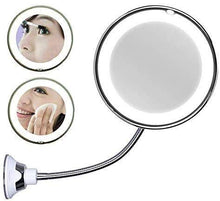 Specchio Specchi per Il Trucco 10x ingranditore LED Parete Luminoso 360 360 Bagno Rotazione
