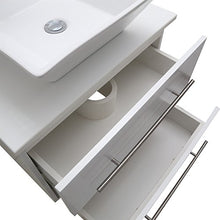 Rubea Sarai - Set da bagno con top in marmo fenice, 600 mm