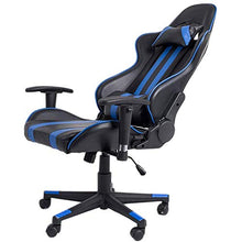 SXFYWYM Computer Desk Sedia di Modo può Essere ruotato per Moderno Ascensore Sedia da Ufficio per Comfort,Blu