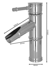 Sanlingo - Rubinetto miscelatore monocomando Sanlingo per lavabo, in cromo massiccio