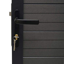 Mendler Porta per Recinzione Pannelli frangivento Protezione Privacy Sarthe 180x90cm Antracite