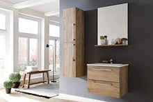 trendteam smart living bagno set 3 pezzi combinazione Intenso, 108 x 194 x 46 cm in rovere tartufo melamina con molto spazio