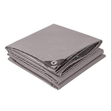 JTYX Telo [520 g/m2] Telo Impermeabile Esterno con Occhielli per mobili da Giardino, Piscina, Auto, Camion, Telo di Protezione Impermeabile e antistrappo