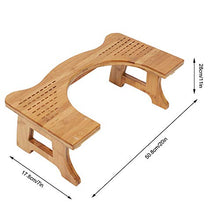 HYM Sgabello da Toilette A Forma di U, Assistente per L'helper del Bagno Allevia Le Pile di Stitichezza