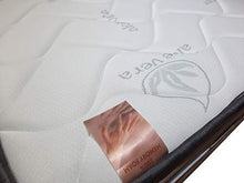 SARDAMATERASSI Letto singolo con box contenitore similpelle nero dark elegante e moderno + materasso memory altezza 20 cm + guanciale omaggio